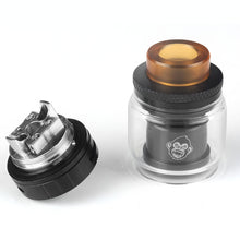 Load image into Gallery viewer, Coil Father King RTA Dual Build 24MM Stainless Deck with Adjustable Bottom Airflow
